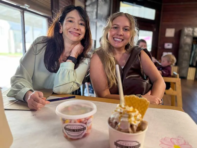 Galveston residents sharing an afternoon together